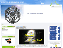 Tablet Screenshot of discipulasdejesuscg.org